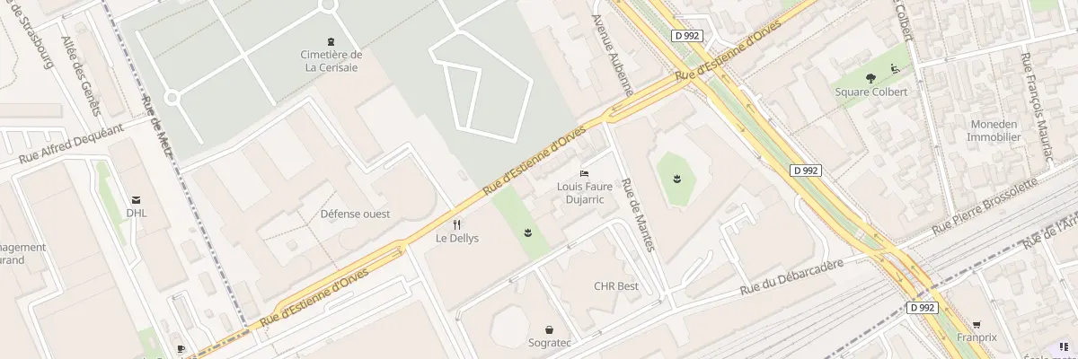 Plan du 337 Rue d’Estienne d’Orves à Colombes