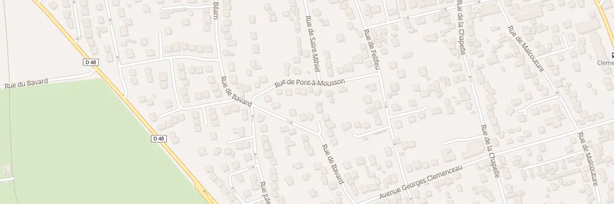 Plan du 11 Rue de Pont a Mousson à Argenteuil