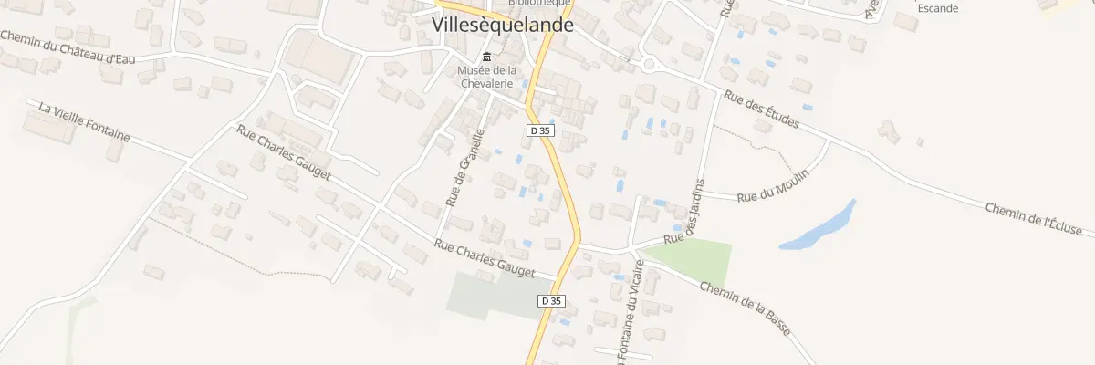 Plan du 6 Av Paul Riquet à Villesèquelande