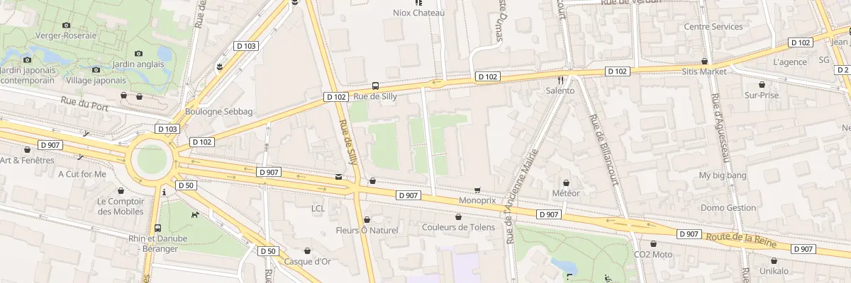 Plan du 139 Rue de Paris à Boulogne-Billancourt