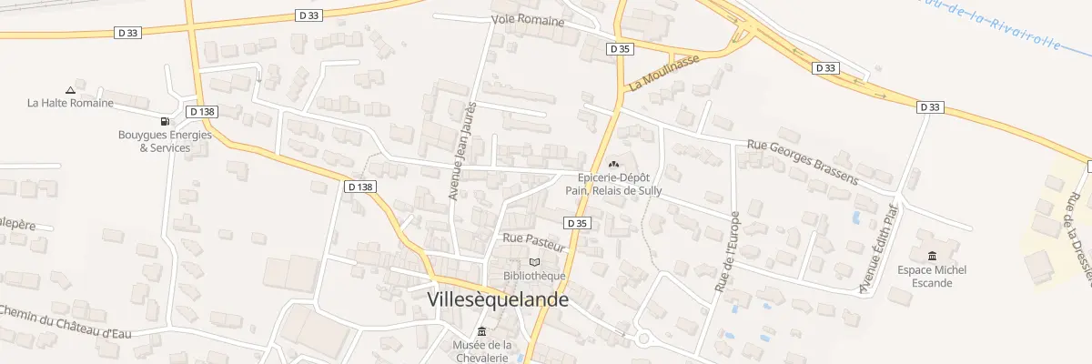 Plan du 65 Le Village à Villesèquelande
