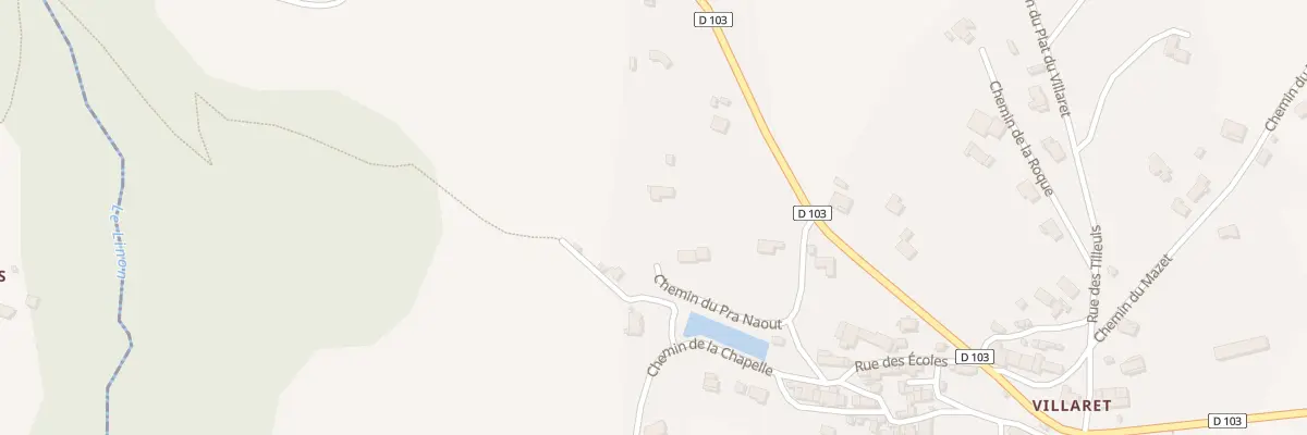 Plan du 6 Che du Prat Naout à Brousses-et-Villaret