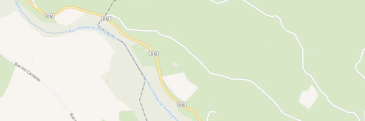 Plan du 233 Le Cruzel à Montazels