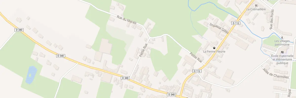 Plan du 5 Ptr Petite Rue à Boubers-sur-Canche