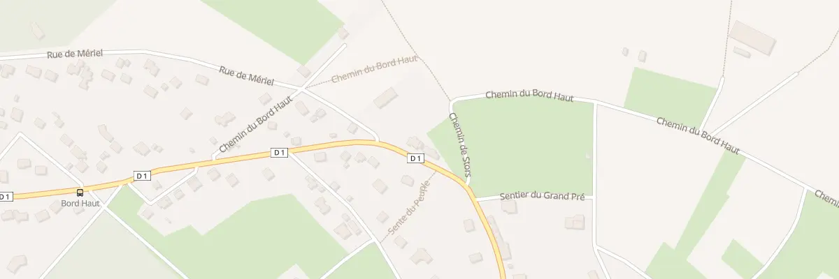 Plan du 33 Rue Rene Patouillard Demoriane à Villiers-Adam