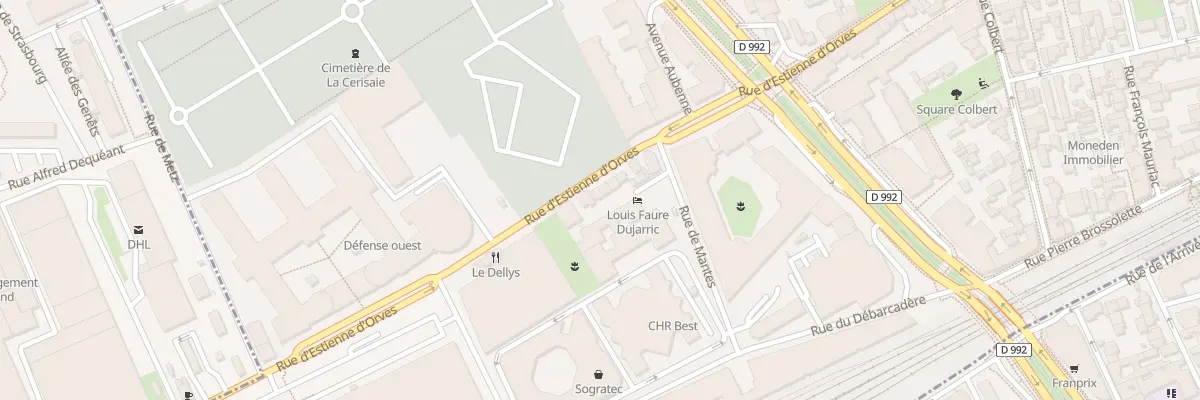Plan du 335 Rue d’Estienne d’Orves à Colombes