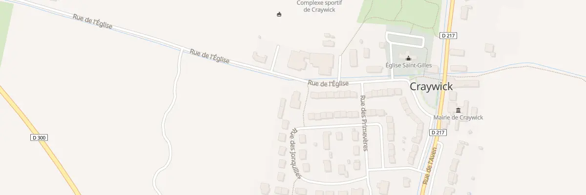 Plan du 229 Rue de l’Eglise Cd 17 à Craywick