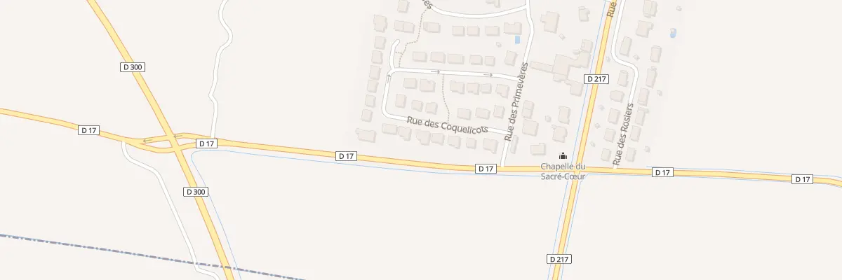 Plan du 9 Rue des Coquelicots à Craywick