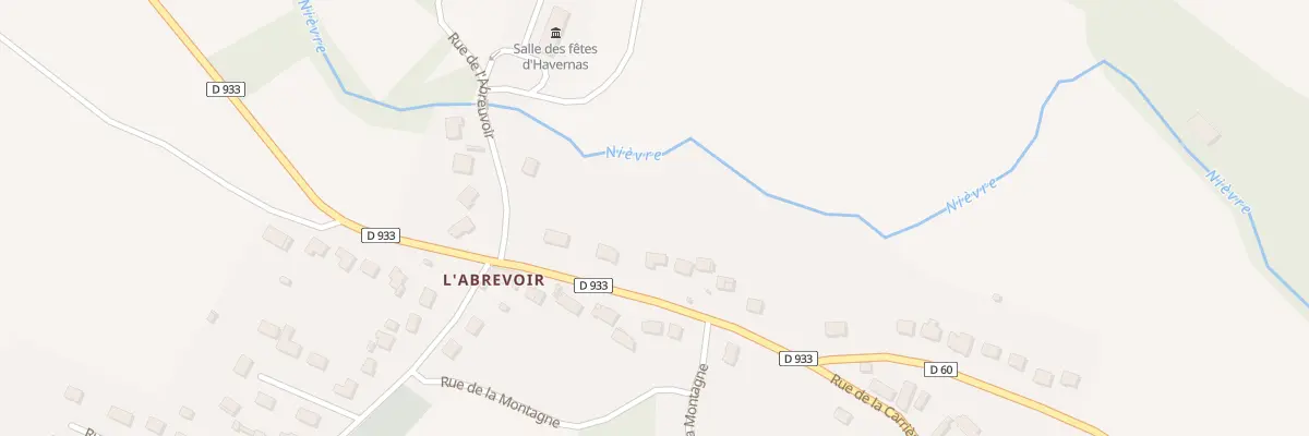 Plan du 24 Rue de la Carrière à Havernas