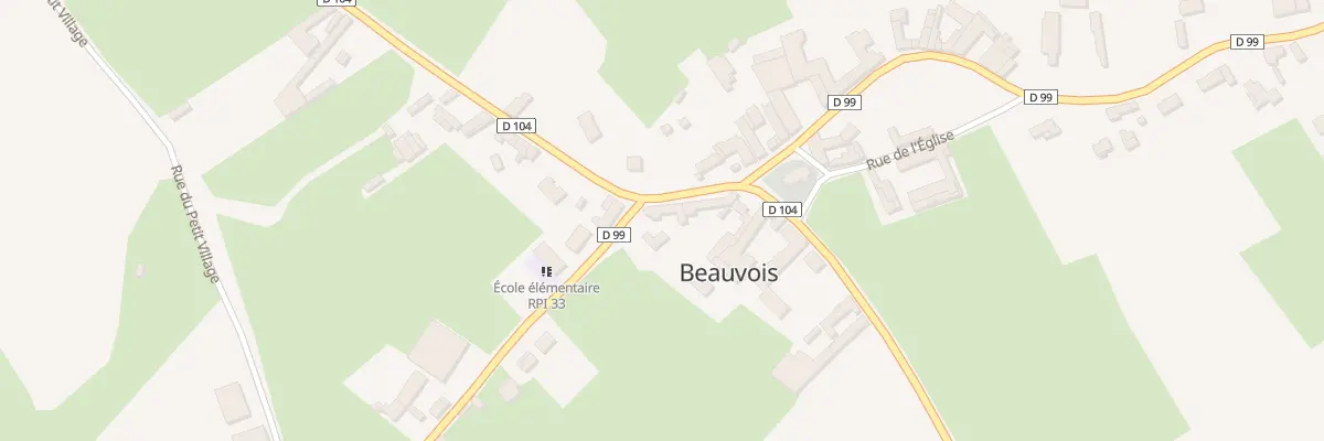 Plan du 3 Rue d’Humières à Beauvois