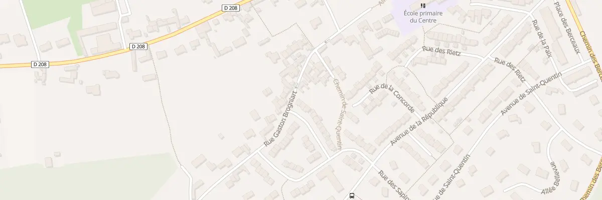 Plan du 2 Rue Léon Kaupp à Longuenesse