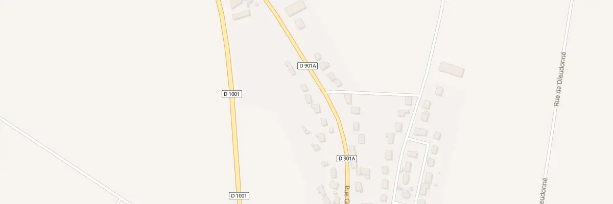 Plan du 93 Rue Grande Rue à Puiseux-le-Hauberger