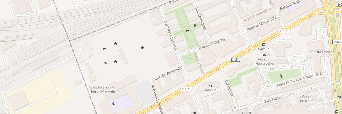 Plan du 8 Rue Pierre Semard à La Garenne-Colombes
