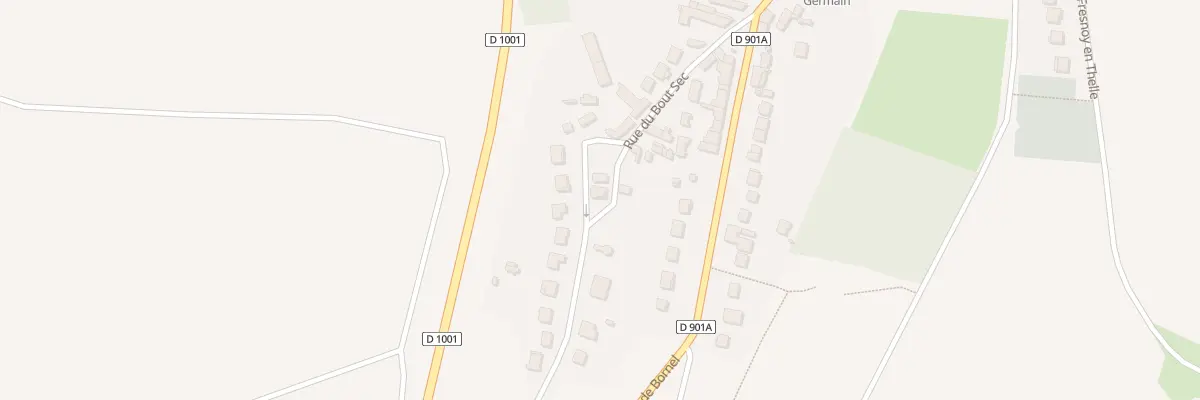 Plan du 3 Rue des Vignes à Puiseux-le-Hauberger