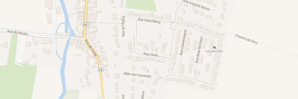 Plan du 11 Rue Clovis à Vers-sur-Selle