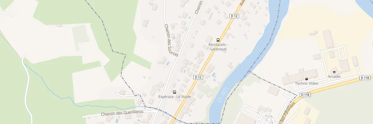 Plan du 201 Hameau de Garnaud à Montazels