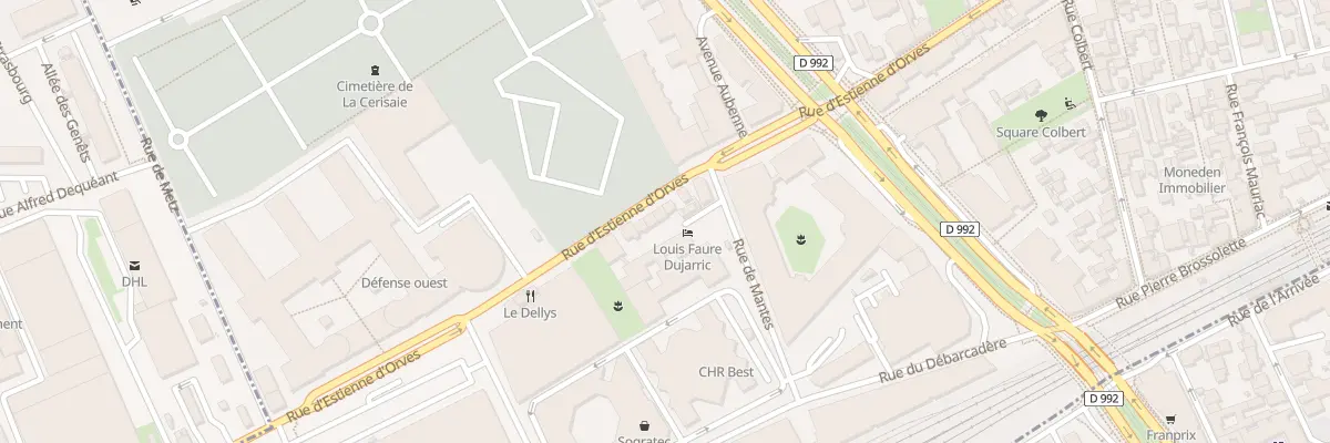 Plan du 331 Rue d’Estienne d’Orves à Colombes