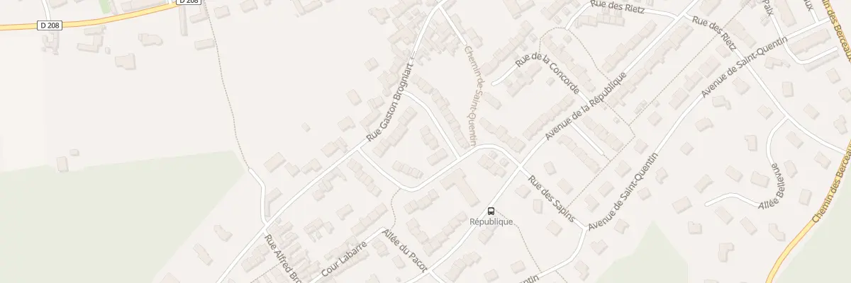 Plan du 3 Rue Léon Kaupp à Longuenesse