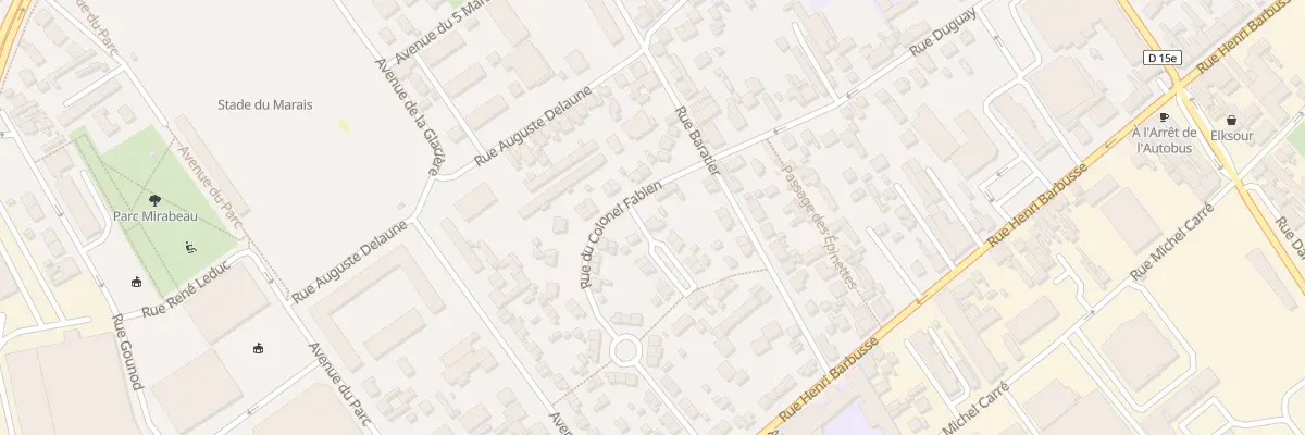 Plan du 10 Pl Malherbe à Argenteuil