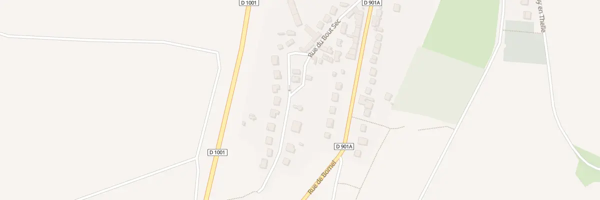 Plan du 5 Rue des Vignes à Puiseux-le-Hauberger