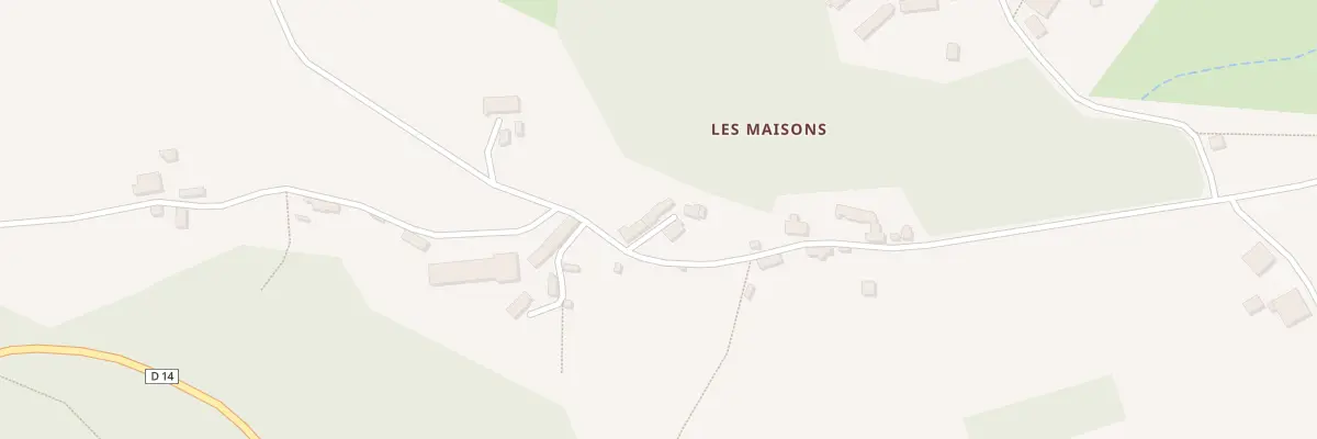 Plan du 9 Les Maisons à Toulx-Sainte-Croix