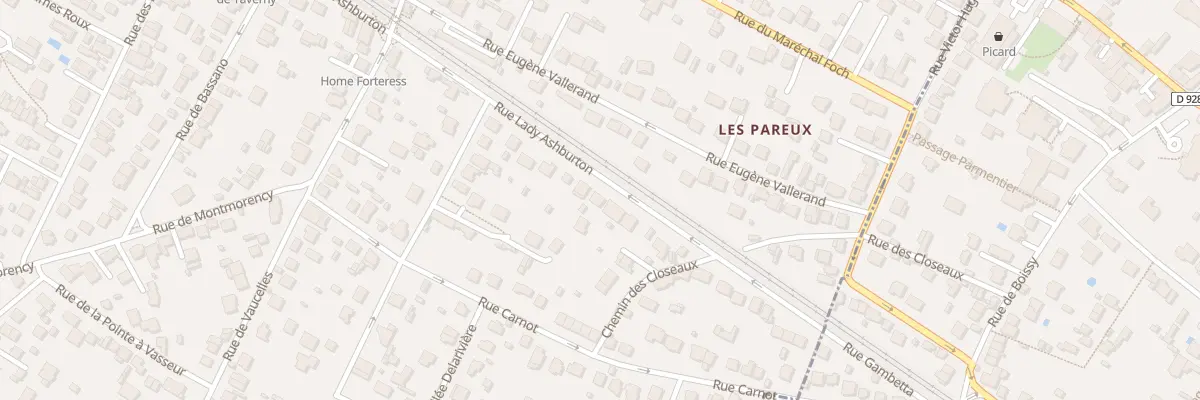 Plan du 148 Rue Lady Ashburton à Taverny