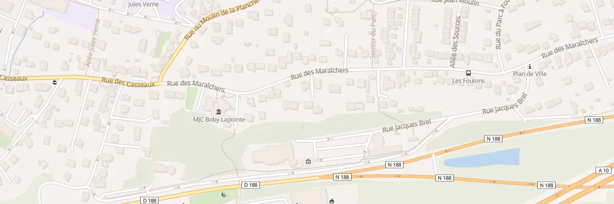 Plan du 22B Rue des Maraichers à Villebon-sur-Yvette