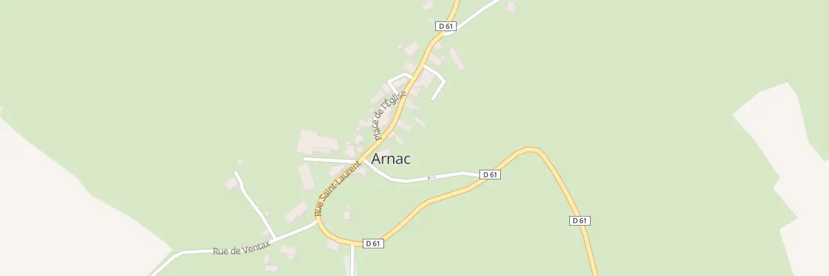 Plan du 5102 Le Bourg à Arnac