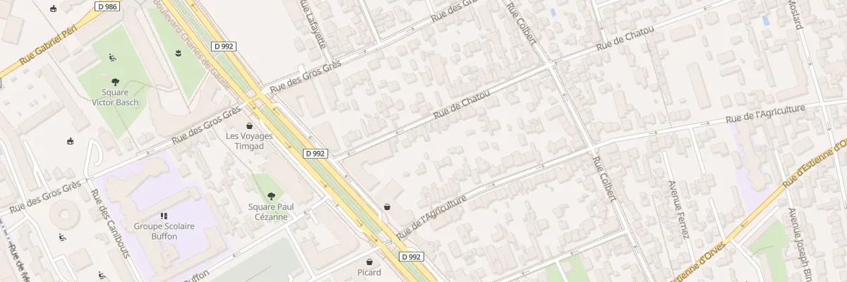 Plan du 159 Rue de Chatou à Colombes