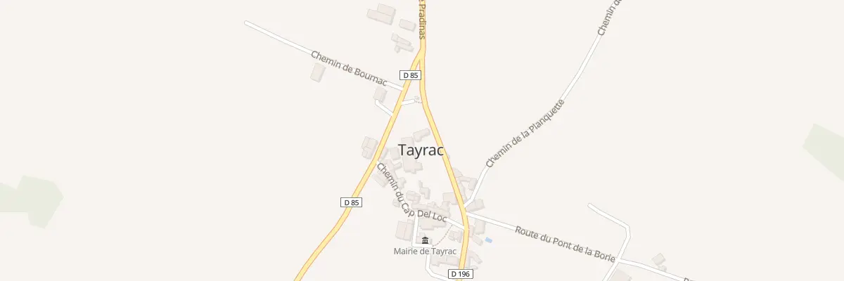 Plan du 5021A Tayrac à Tayrac