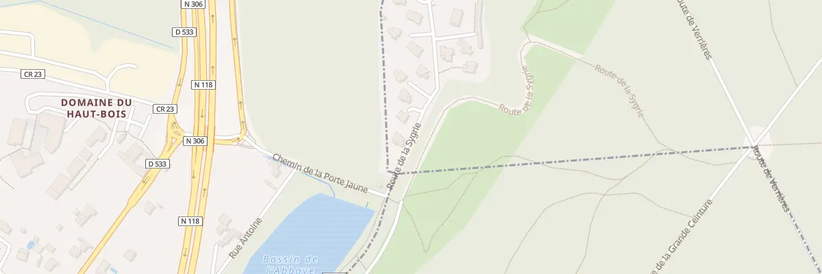 Plan du 18 Rte de la Sygrie à Châtenay-Malabry