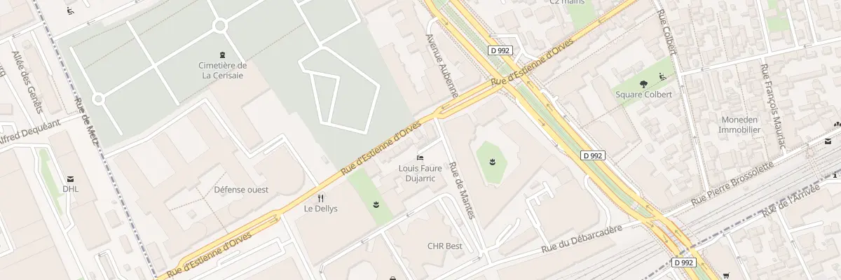 Plan du 327 Rue d’Estienne d’Orves à Colombes
