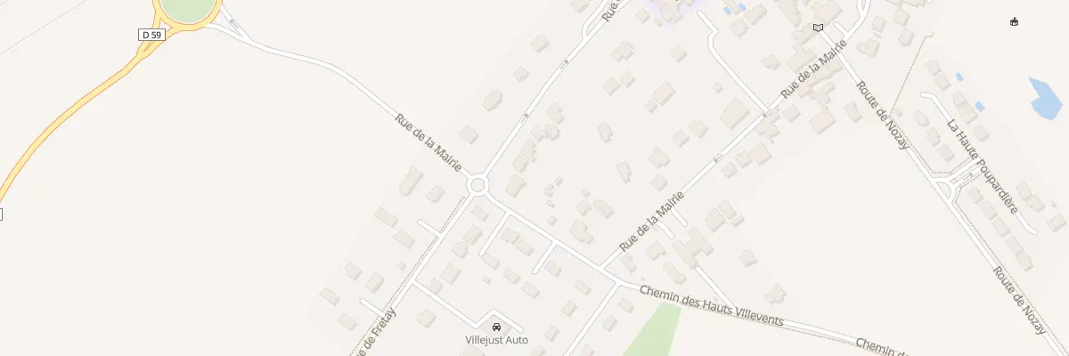 Plan du 37B Rue de fretay à Villejust