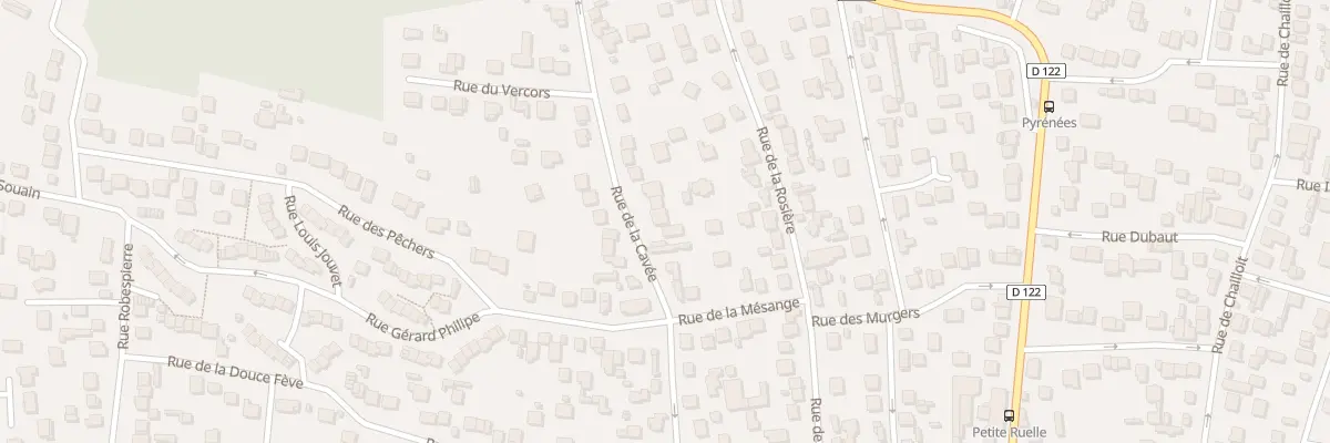 Plan du 38 Rue de la Cavee à Argenteuil