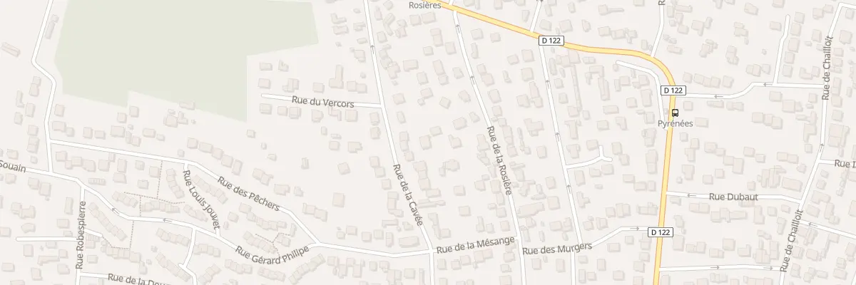 Plan du 48B Rue de la Cavee à Argenteuil