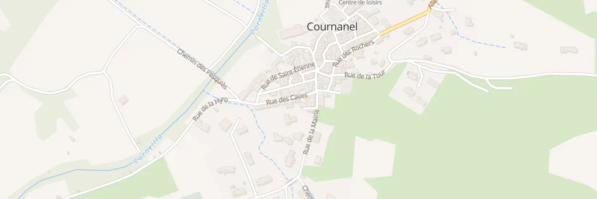 Plan du 5000 Rue des Caves à Cournanel