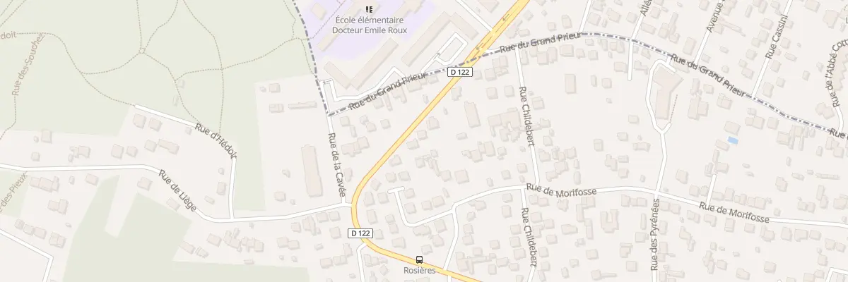 Plan du 266 Av du Marechal Joffre à Argenteuil