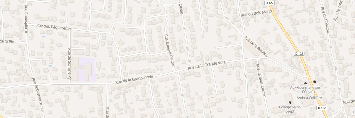 Plan du 40 Rue de la Grande Voie à Argenteuil