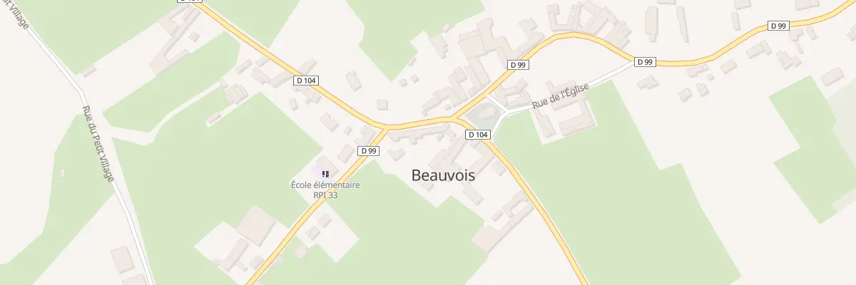 Plan du 1 Rue d’Humières à Beauvois