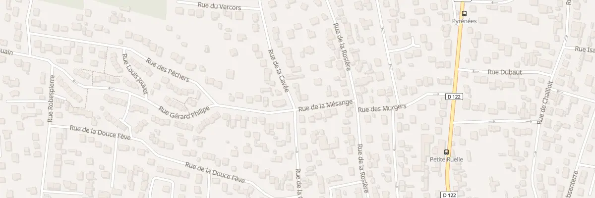Plan du 32 Rue de la Cavee à Argenteuil