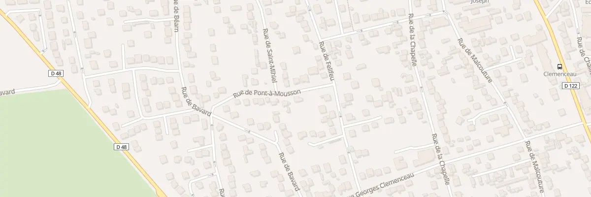 Plan du 3 Rue de Pont a Mousson à Argenteuil