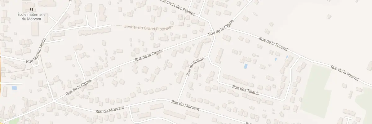 Plan du 11 Rue du Grillon à Châteauneuf-sur-Loire