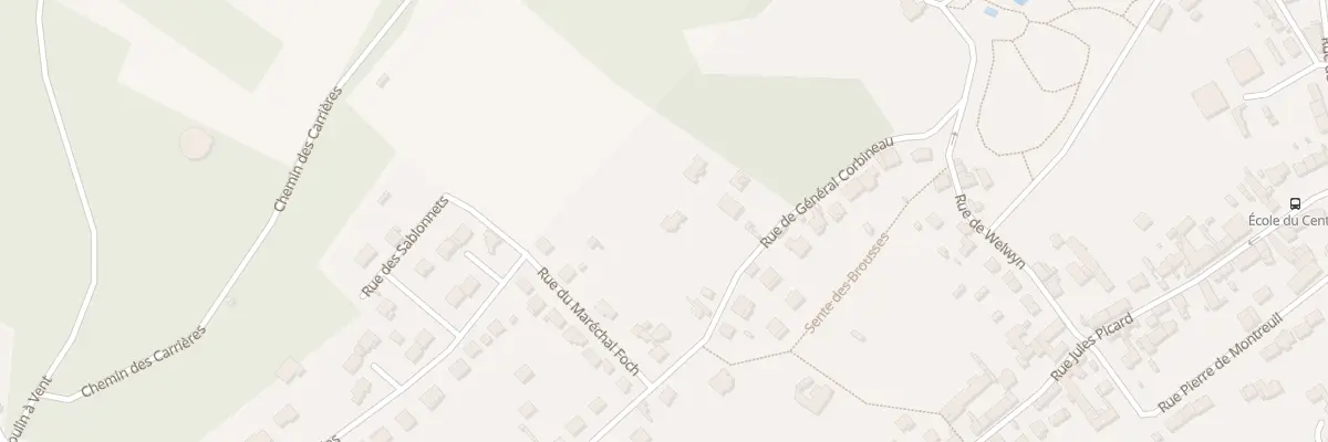 Plan du 41 Rue du Gal Corbineau à Champagne-sur-Oise