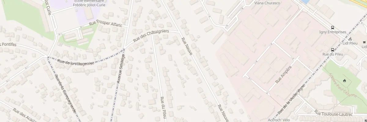 Plan du 26 Rue Neuve à Igny