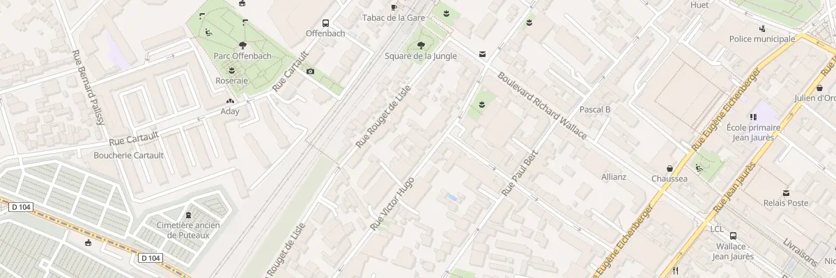Plan du 53 Rue Victor Hugo à Puteaux