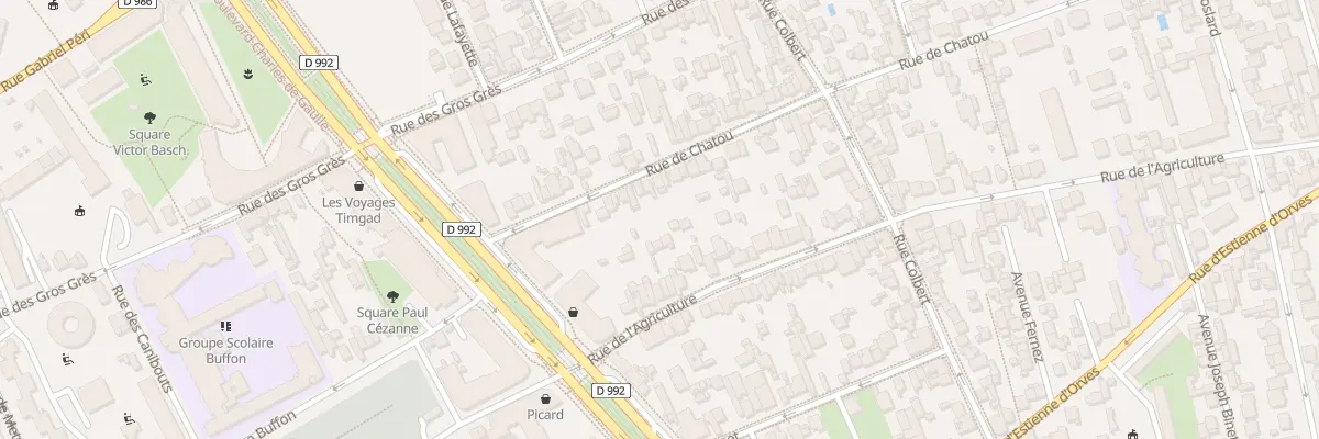 Plan du 155 Rue de Chatou à Colombes