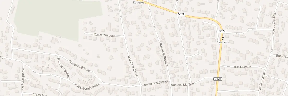 Plan du 48B Rue de la Cavee à Argenteuil
