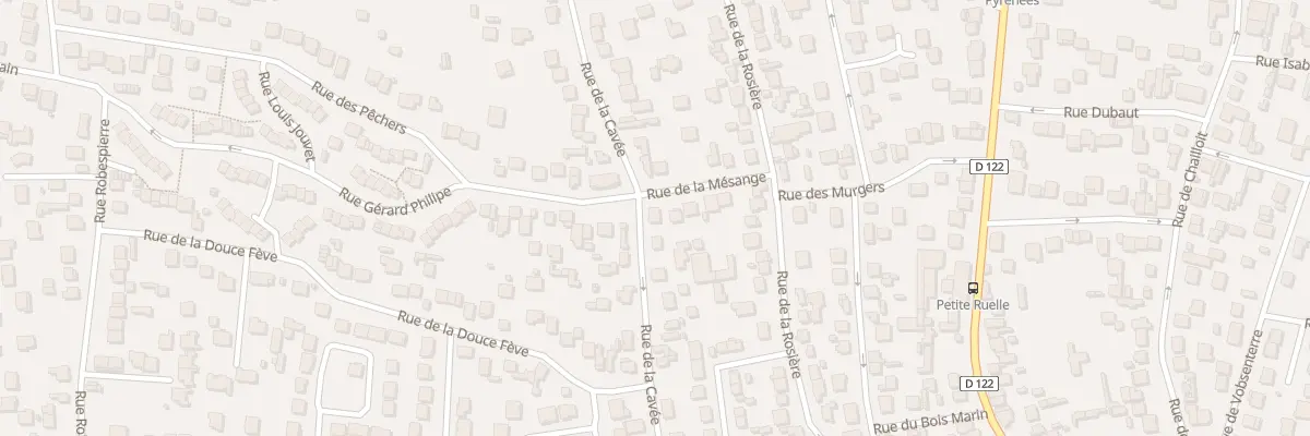 Plan du 30B Rue de la Cavee à Argenteuil