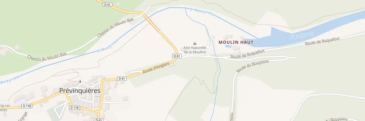 Plan du 5037 La Mouline à Prévinquières