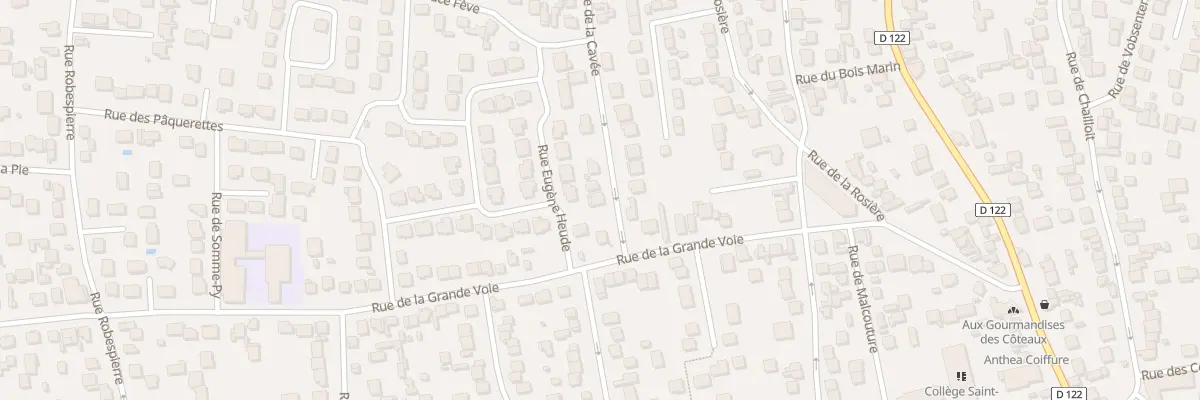 Plan du 1 Rue de la Cavee à Argenteuil